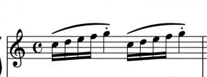 ツェルニー 第一課程練習曲 16